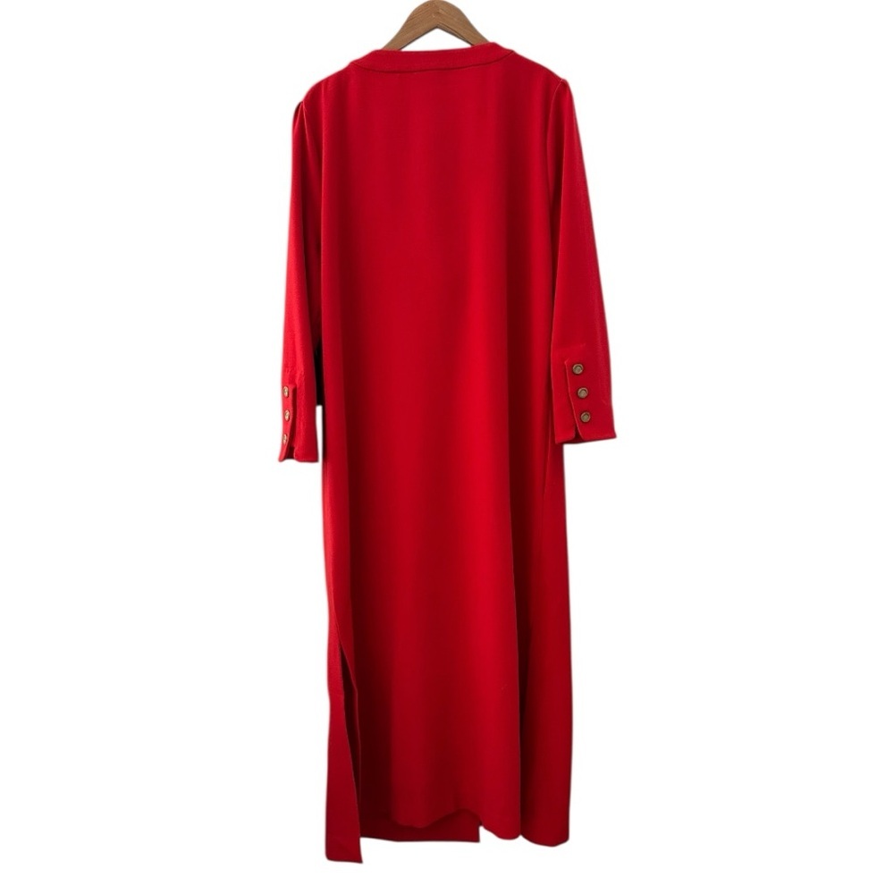NEW Tuckernuck Red Barnett Maxi Dress Womens Size XXL Luxury - Picture 5 of 10